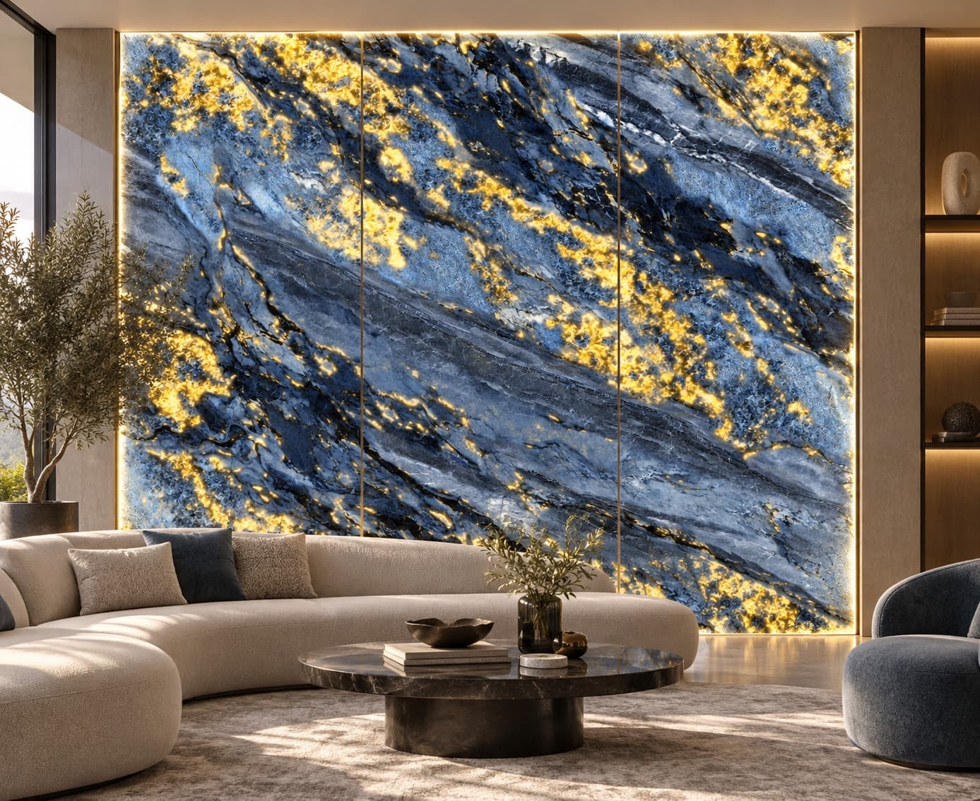 Sunset space visual 1